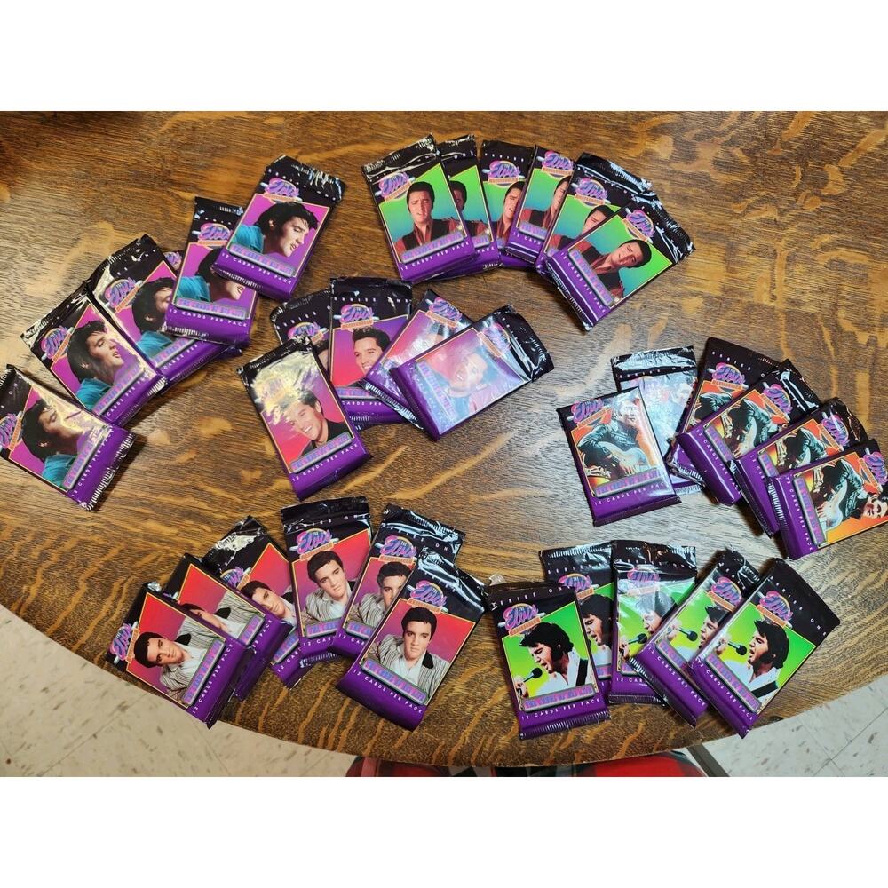 The Elvis Collection Series 1 Trading Cards-The Cards of His Life-34 Packs